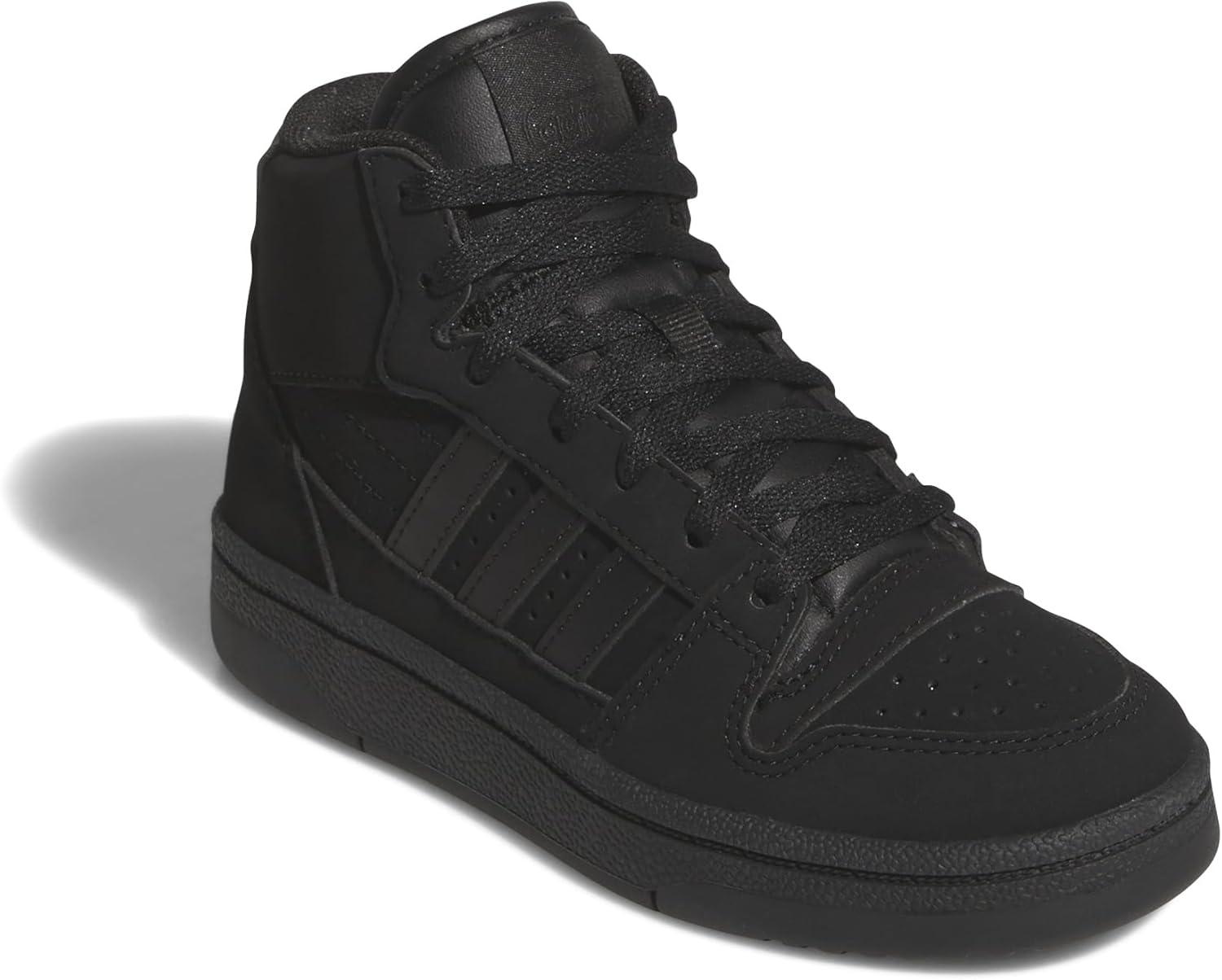 imageadidas UnisexChild Break Start Mid TopBlackBlackBlack