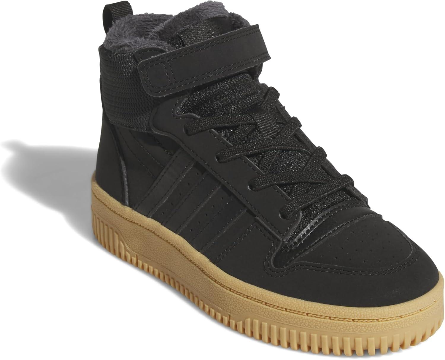 imageadidas UnisexChild Break Start Mid TopBlackCarbonGum