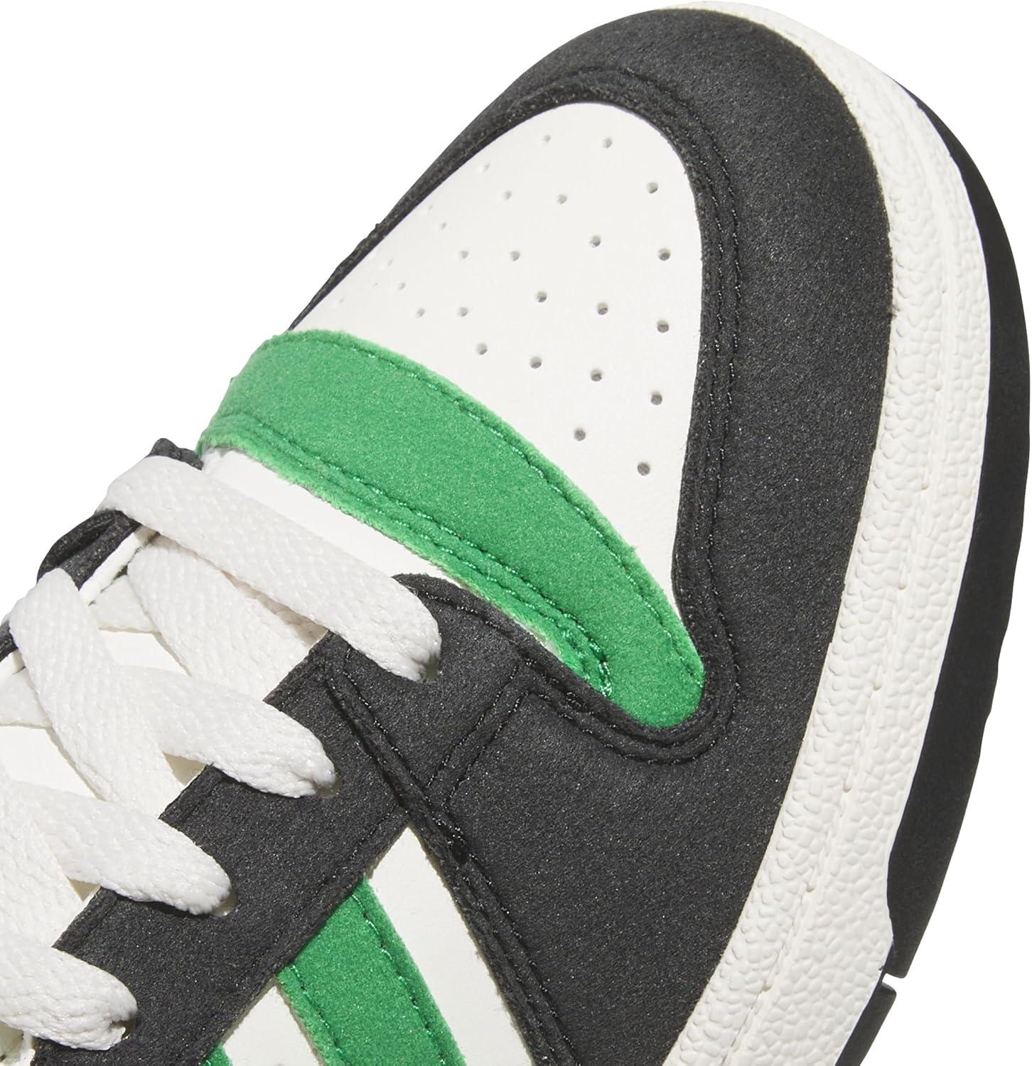 imageadidas UnisexChild Break Start Mid TopBlackGreenCloud White