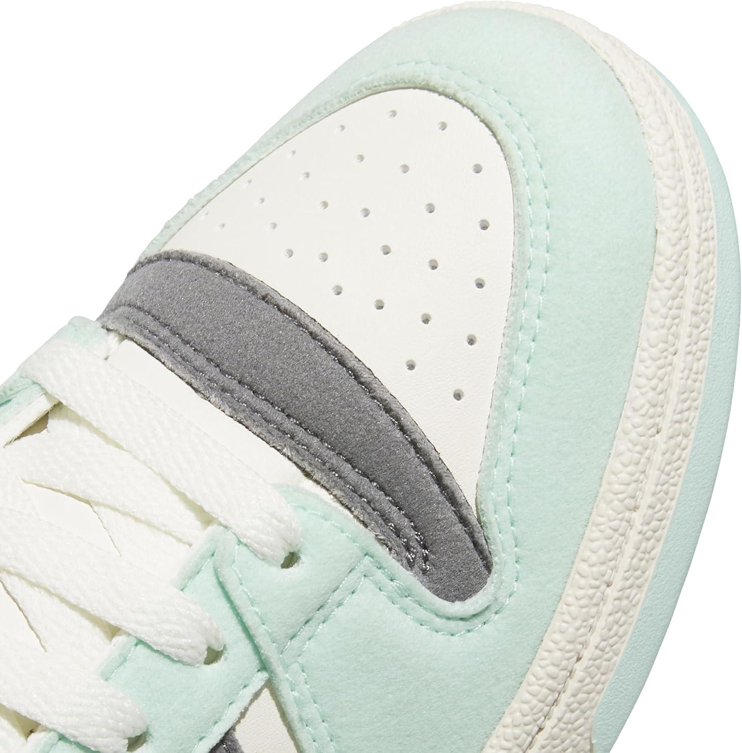 imageadidas UnisexChild Break Start Mid TopClear MintGreyOff White