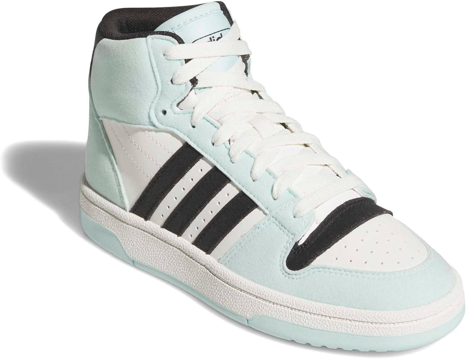 imageadidas UnisexChild Break Start Mid TopHalo MintBlackWhite