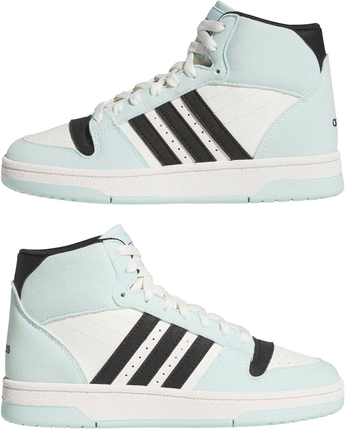 imageadidas UnisexChild Break Start Mid TopHalo MintBlackWhite