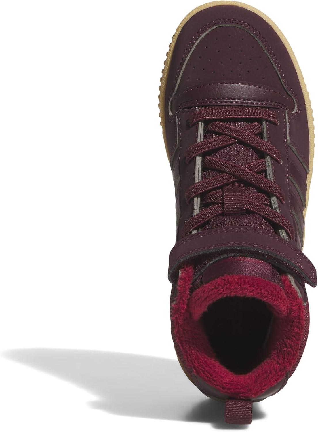 imageadidas UnisexChild Break Start Mid TopMaroonCollegiate BurgundyGum
