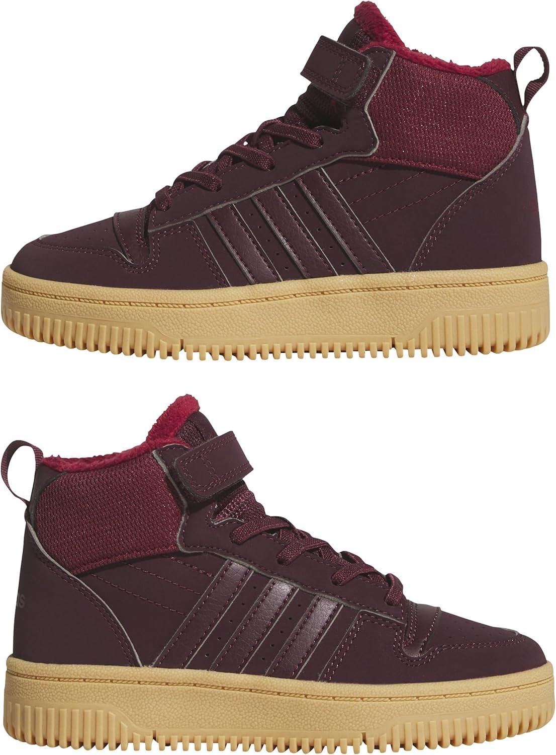 imageadidas UnisexChild Break Start Mid TopMaroonCollegiate BurgundyGum