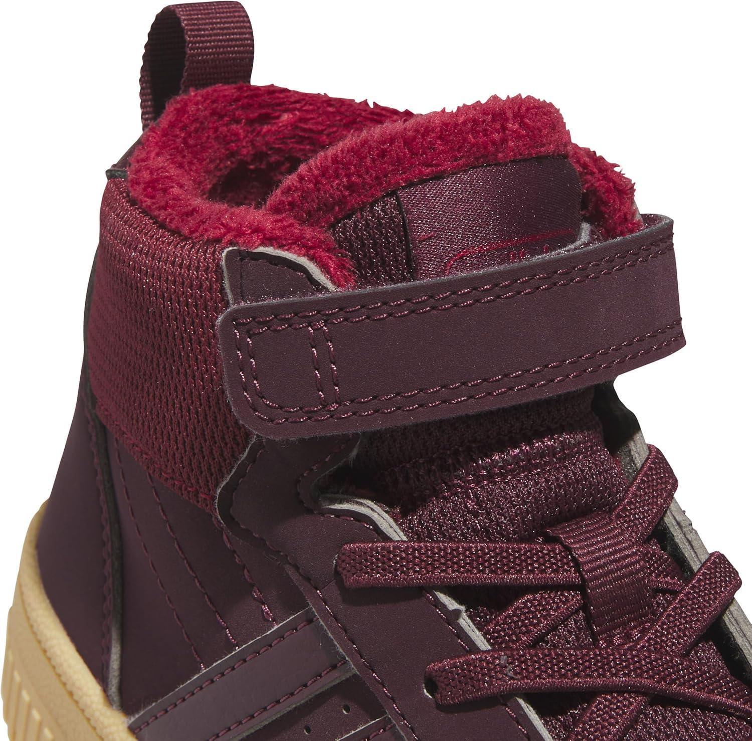 imageadidas UnisexChild Break Start Mid TopMaroonCollegiate BurgundyGum