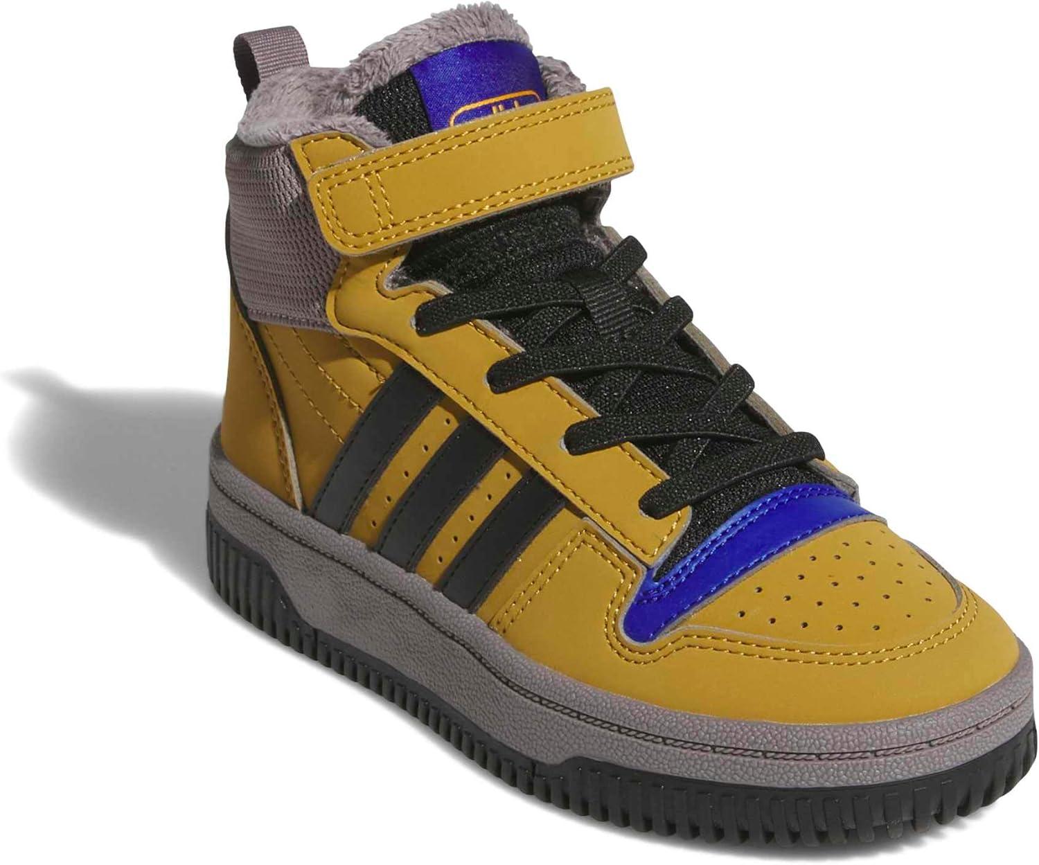 imageadidas UnisexChild Break Start Mid TopPreloved BronzeBlackTaupe Oxide