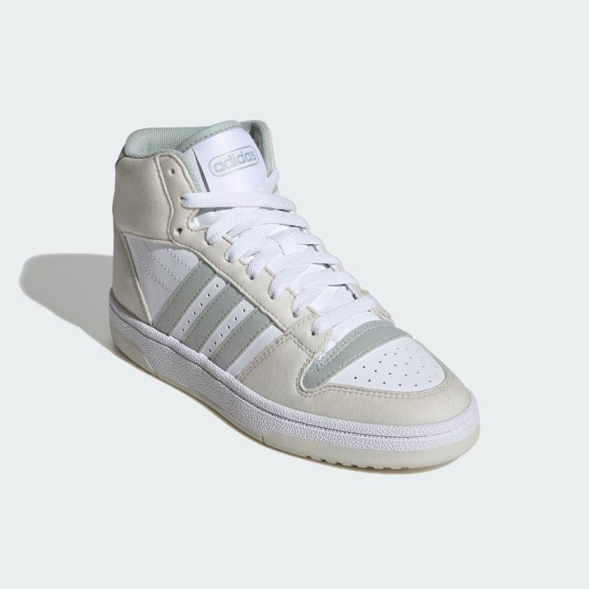 imageadidas UnisexChild Break Start Mid TopSupplier ColourOrbit GreyWhite