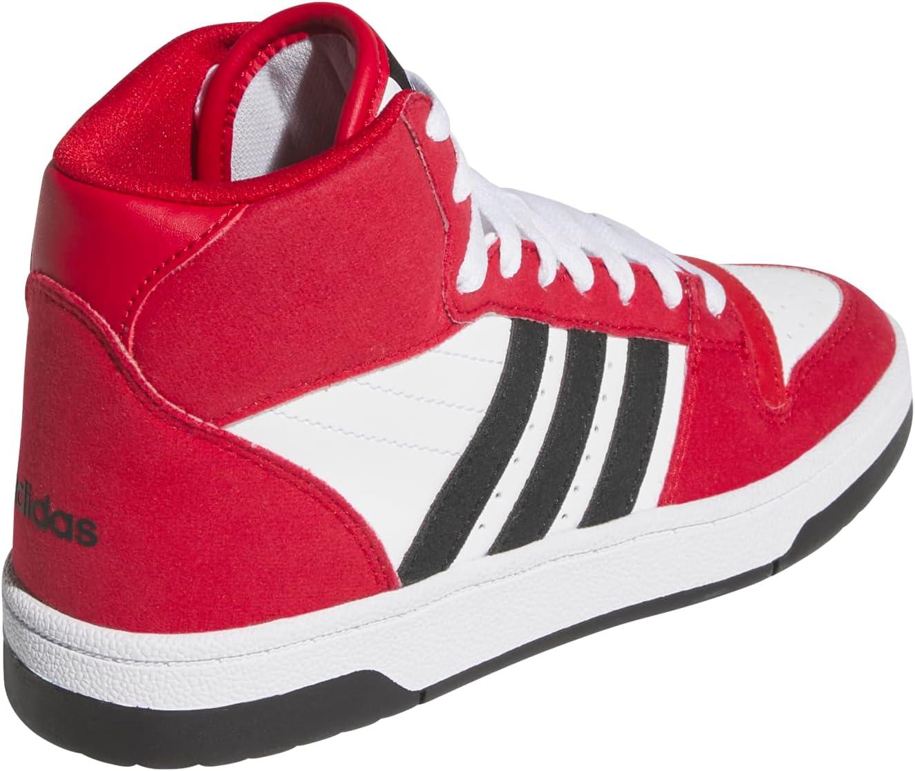 imageadidas UnisexChild Break Start Mid TopTeam Power RedBlackWhite