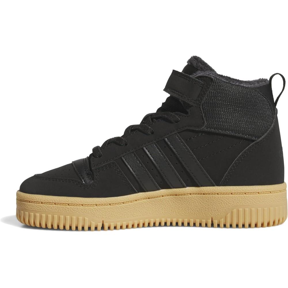 imageadidas UnisexChild Break Start Mid TopBlackCarbonGum