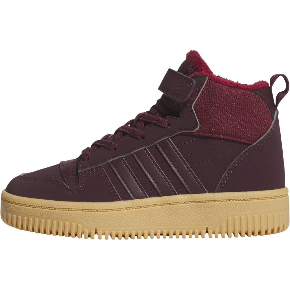 imageadidas UnisexChild Break Start Mid TopMaroonCollegiate BurgundyGum