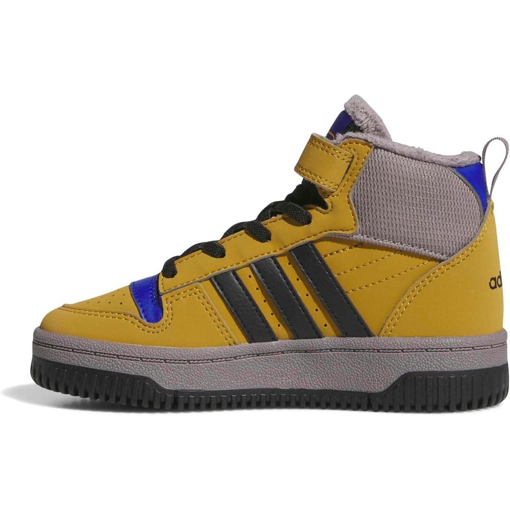 imageadidas UnisexChild Break Start Mid TopPreloved BronzeBlackTaupe Oxide