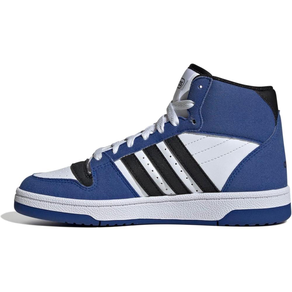 imageadidas UnisexChild Break Start Mid TopTeam Royal BlueBlackWhite