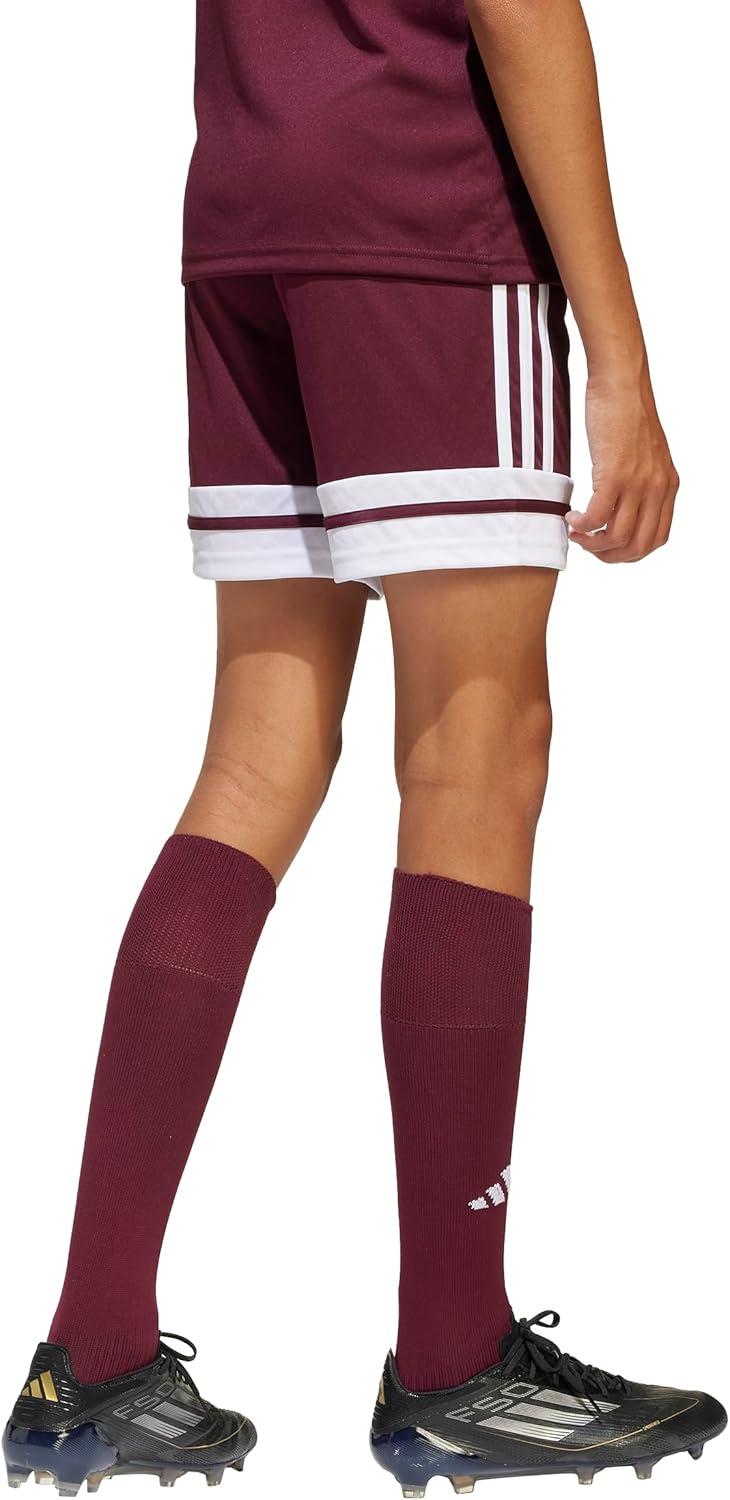 imageAdidas UnisexChild Squadra 25 ShortsTeam MaroonWhite