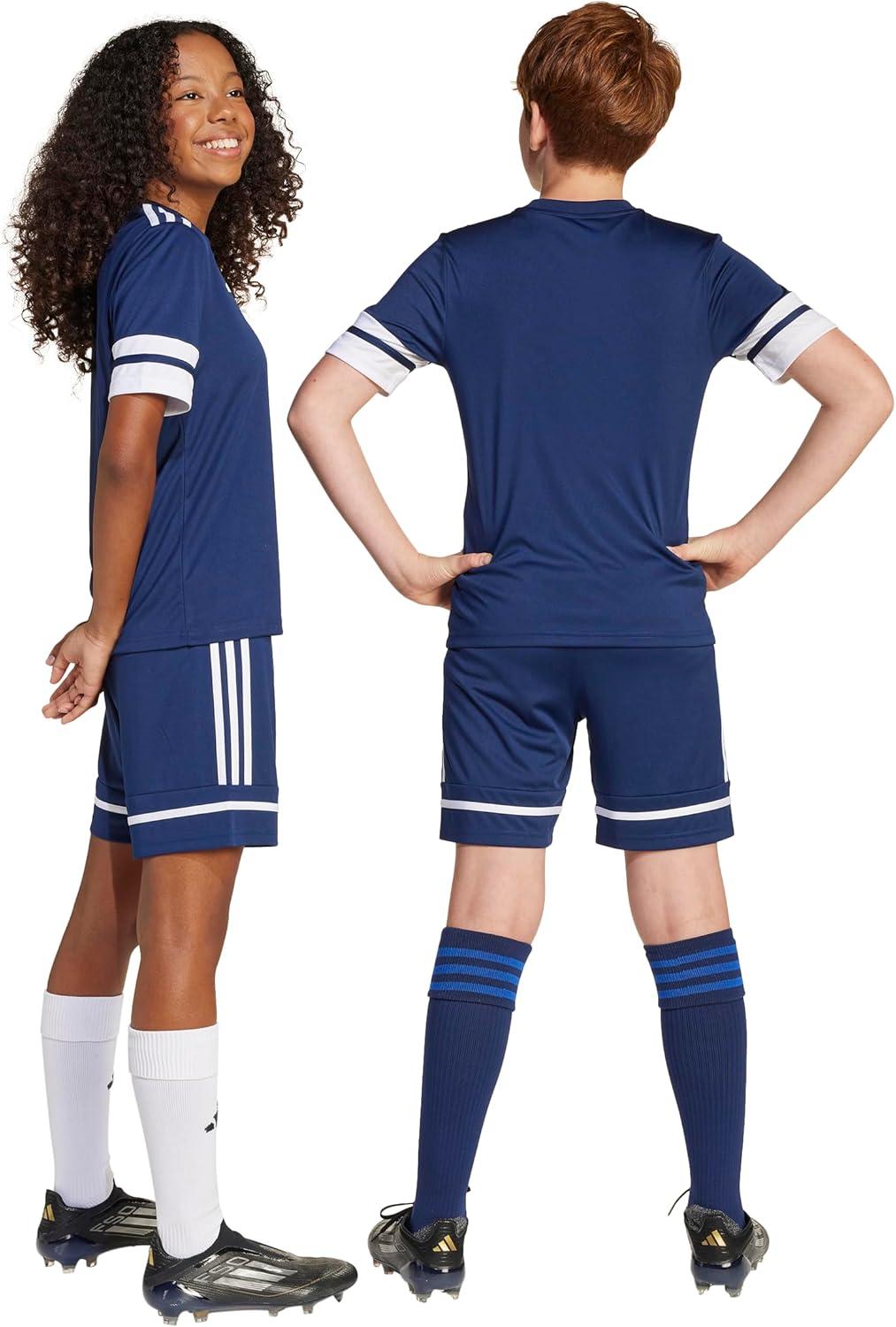 imageAdidas UnisexChild Squadra 25 ShortsTeam Navy BlueTeam Navy BlueWhite