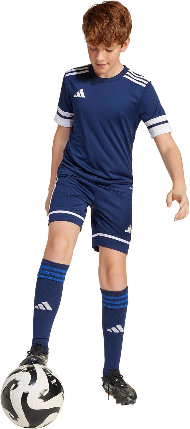 imageAdidas UnisexChild Squadra 25 ShortsTeam Navy BlueTeam Navy BlueWhite