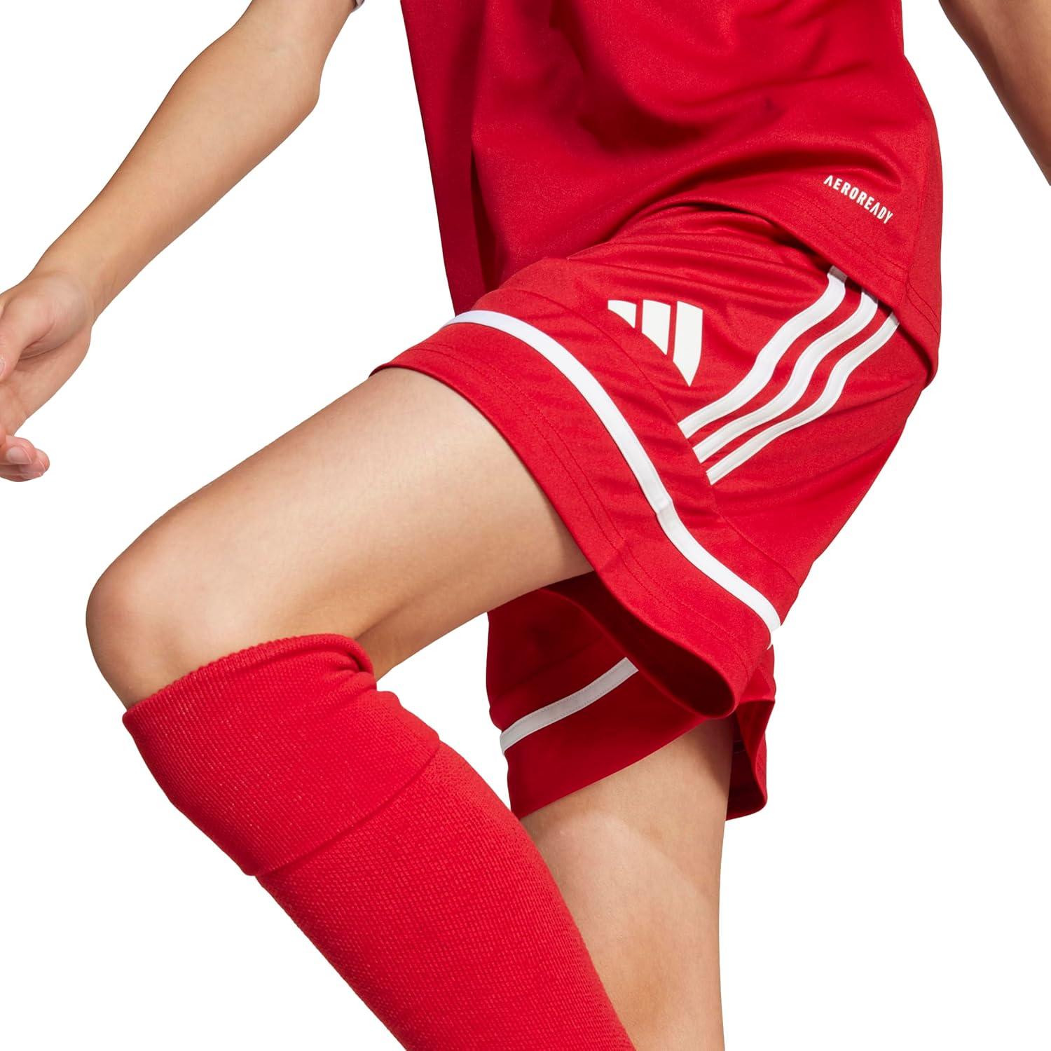 imageAdidas UnisexChild Squadra 25 ShortsTeam Power RedTeam Power RedWhite