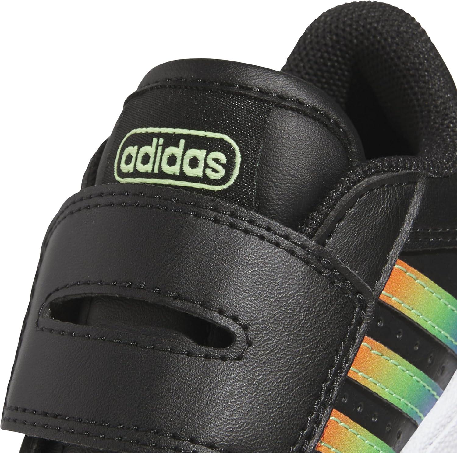 imageadidas Baby Boys Break Start Hook ampamp Loop SneakersBlackYellowBlue Burst