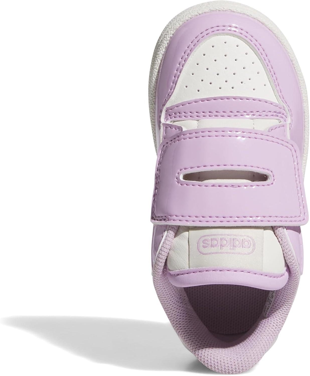 imageadidas Baby Boys Break Start Hook ampamp Loop SneakersBliss LilacBliss LilacWhite