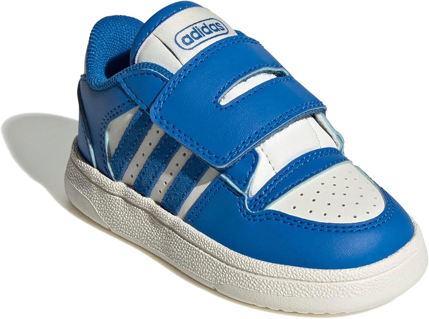 imageadidas Baby Boys Break Start Hook ampamp Loop SneakersBluebirdBluebirdCloud White