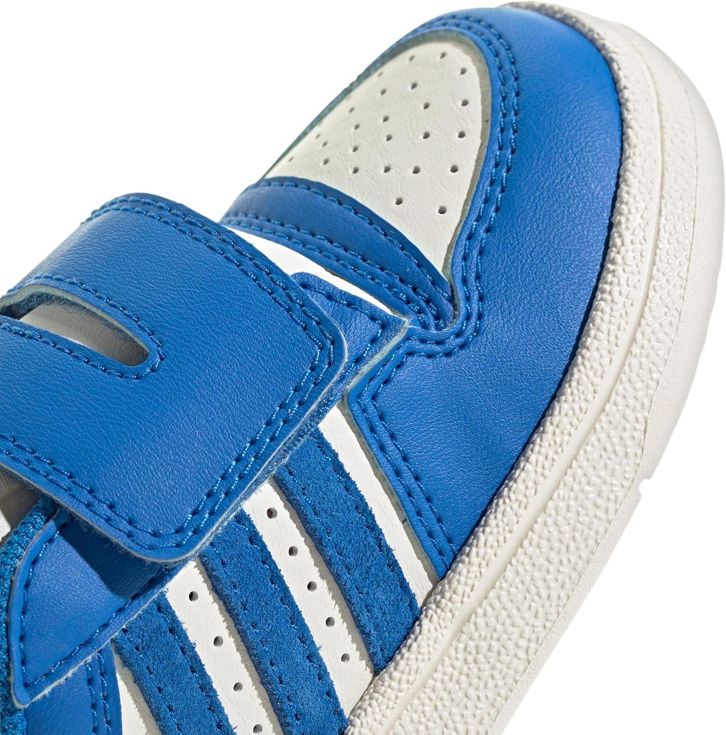 imageadidas Baby Boys Break Start Hook ampamp Loop SneakersBluebirdBluebirdCloud White