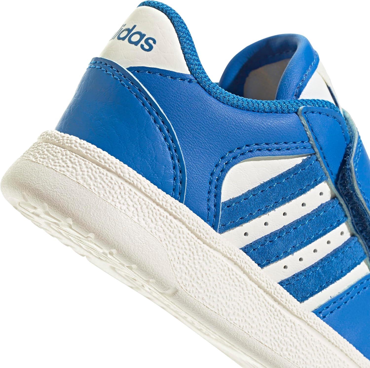 imageadidas Baby Boys Break Start Hook ampamp Loop SneakersBluebirdBluebirdCloud White
