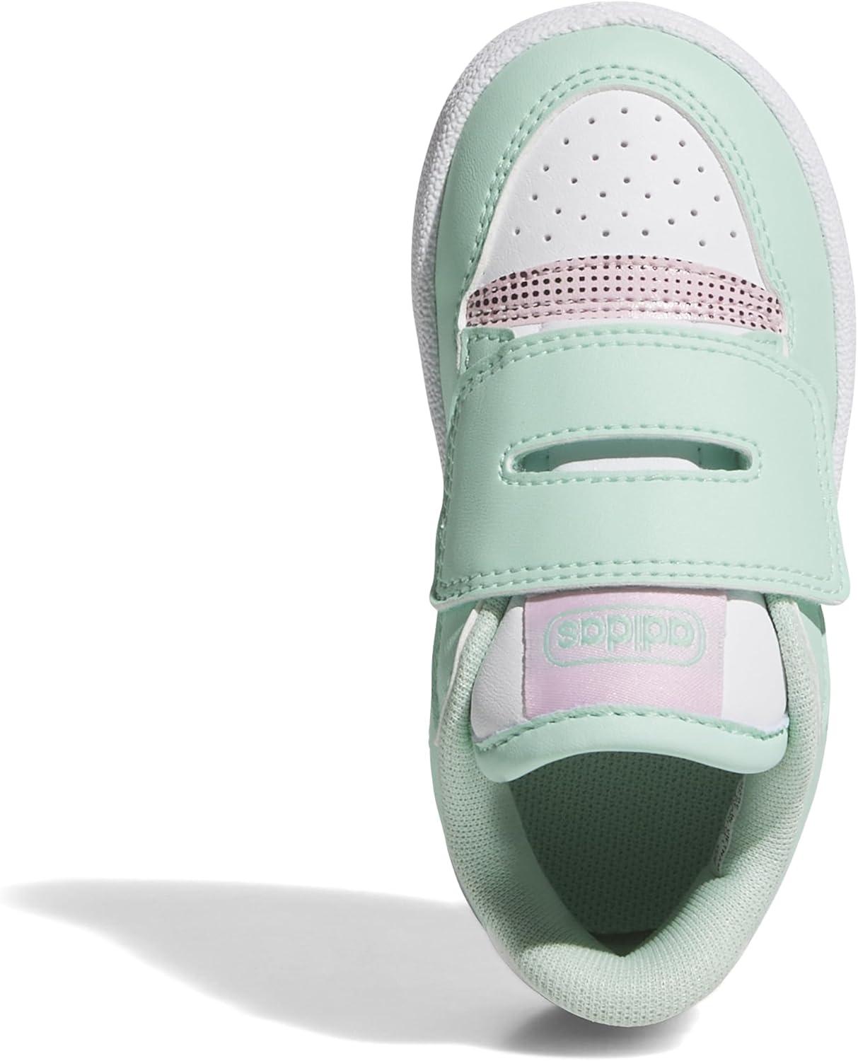 imageadidas Baby Boys Break Start Hook ampamp Loop SneakersClear MintClear PinkBlack