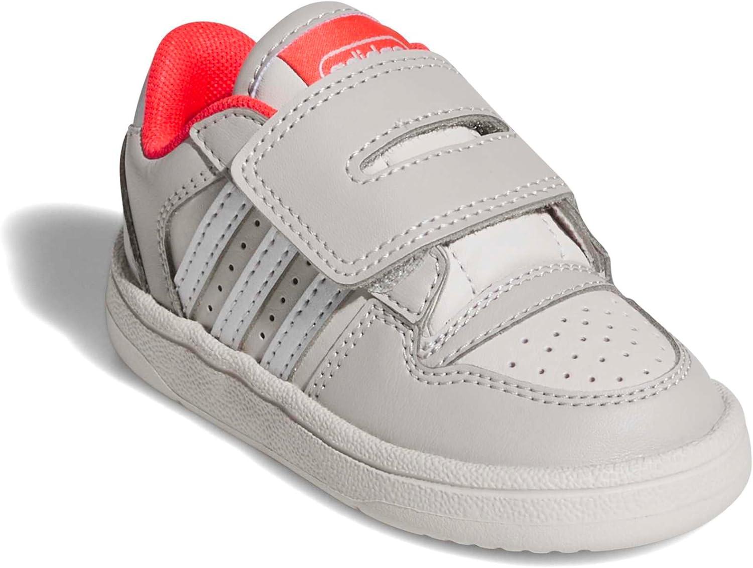 imageadidas Baby Boys Break Start Hook ampamp Loop SneakersGreySilver MetallicGrey