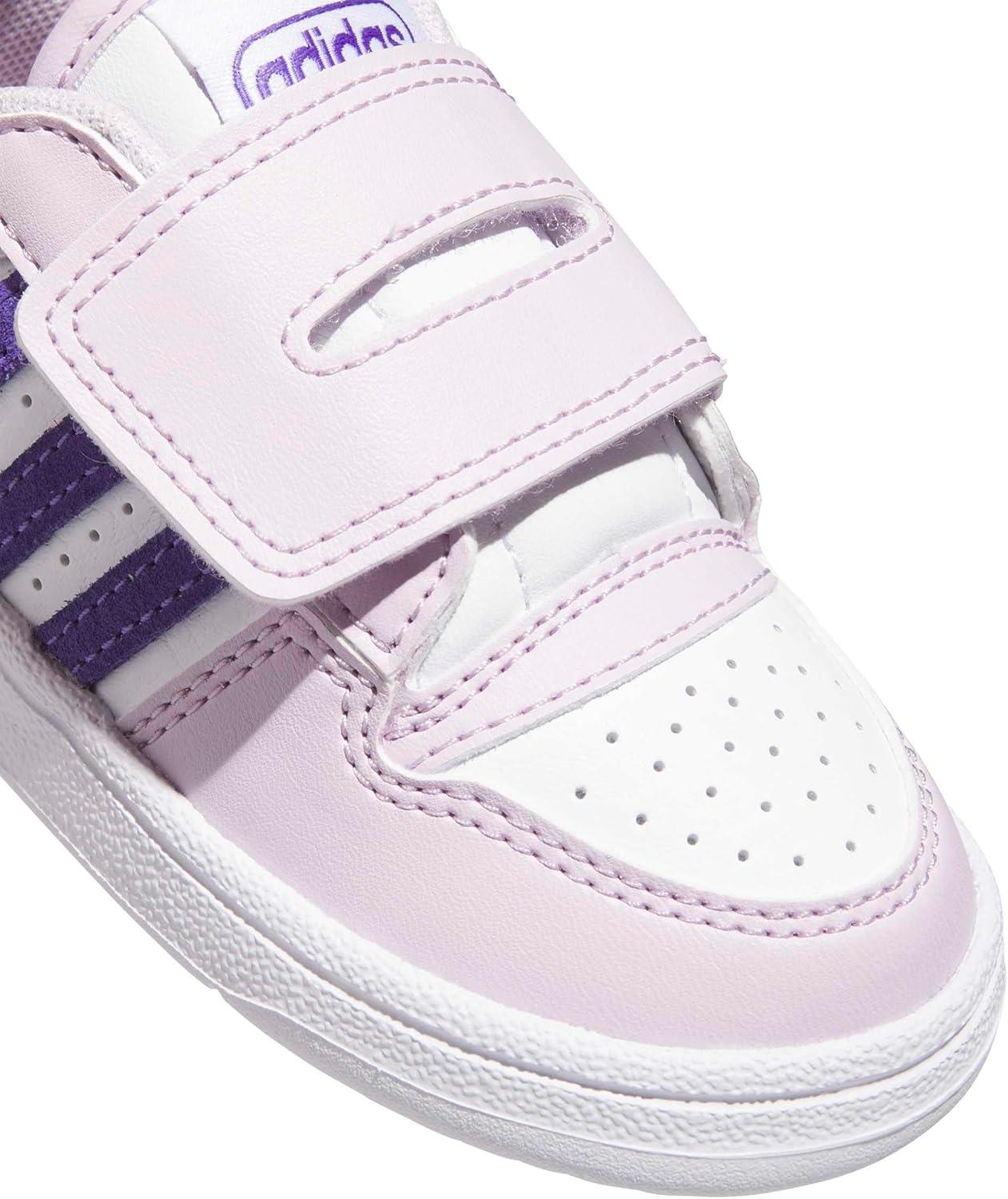 imageadidas Baby Boys Break Start Hook ampamp Loop SneakersIce LavenderPurpleWhite