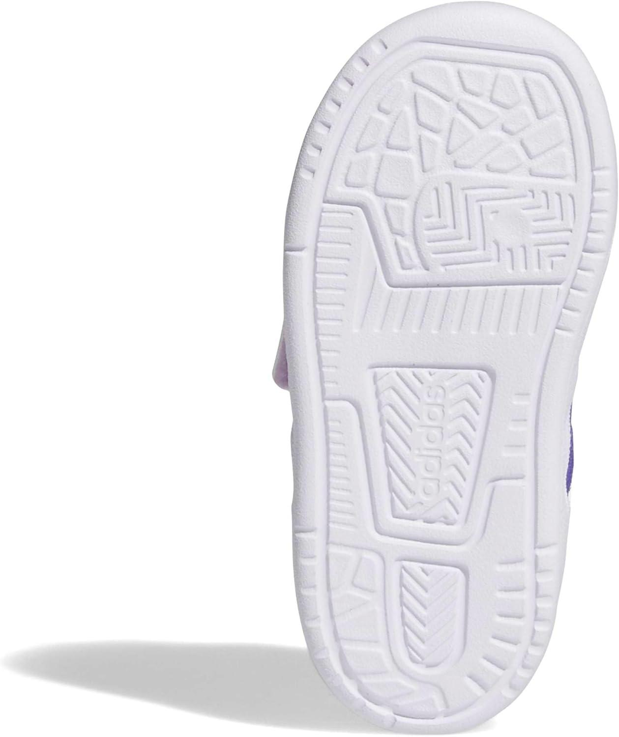 imageadidas Baby Boys Break Start Hook ampamp Loop SneakersIce LavenderPurpleWhite