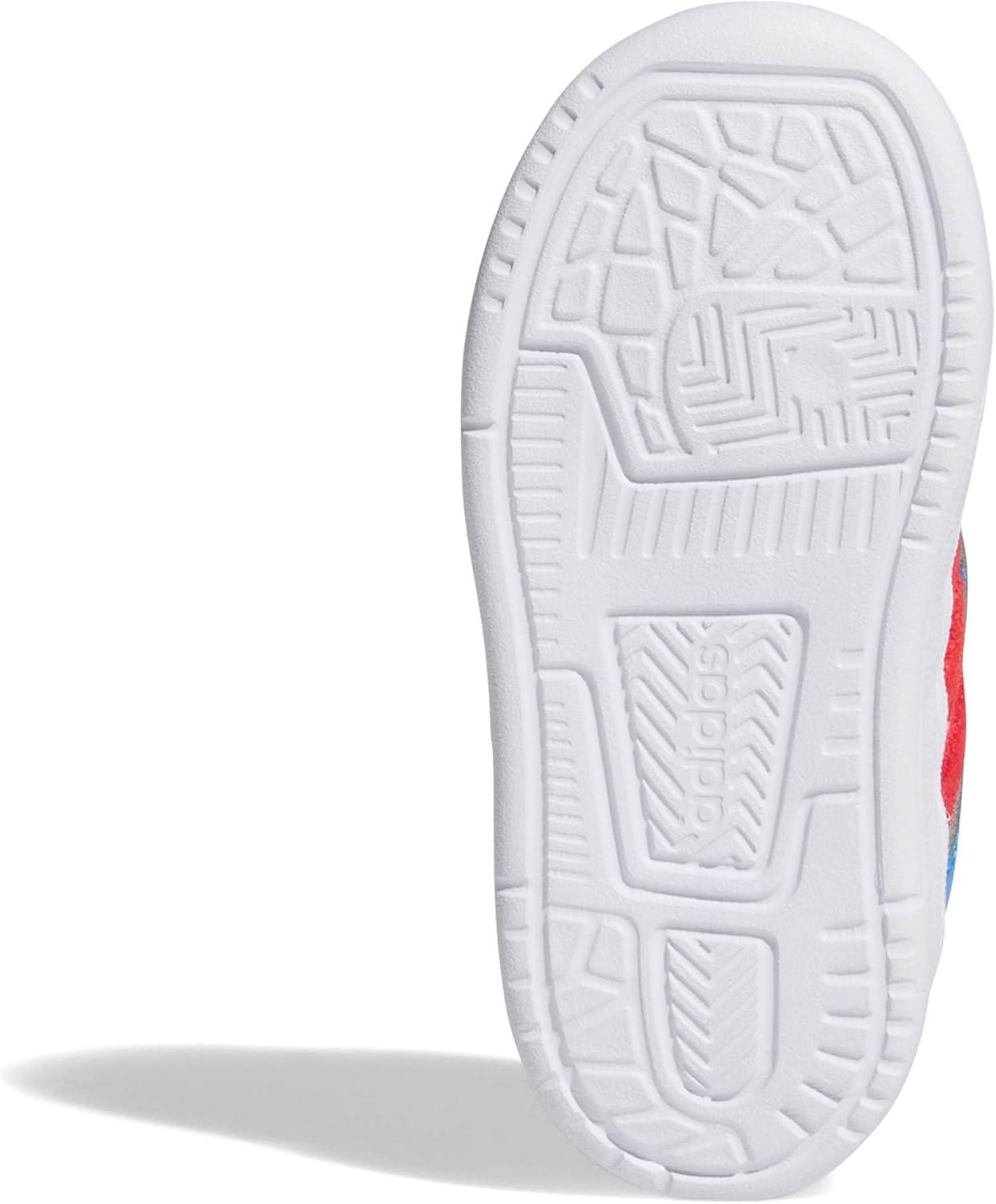 imageadidas Baby Boys Break Start Hook ampamp Loop SneakersLucid Ray BluePure RubyWhite