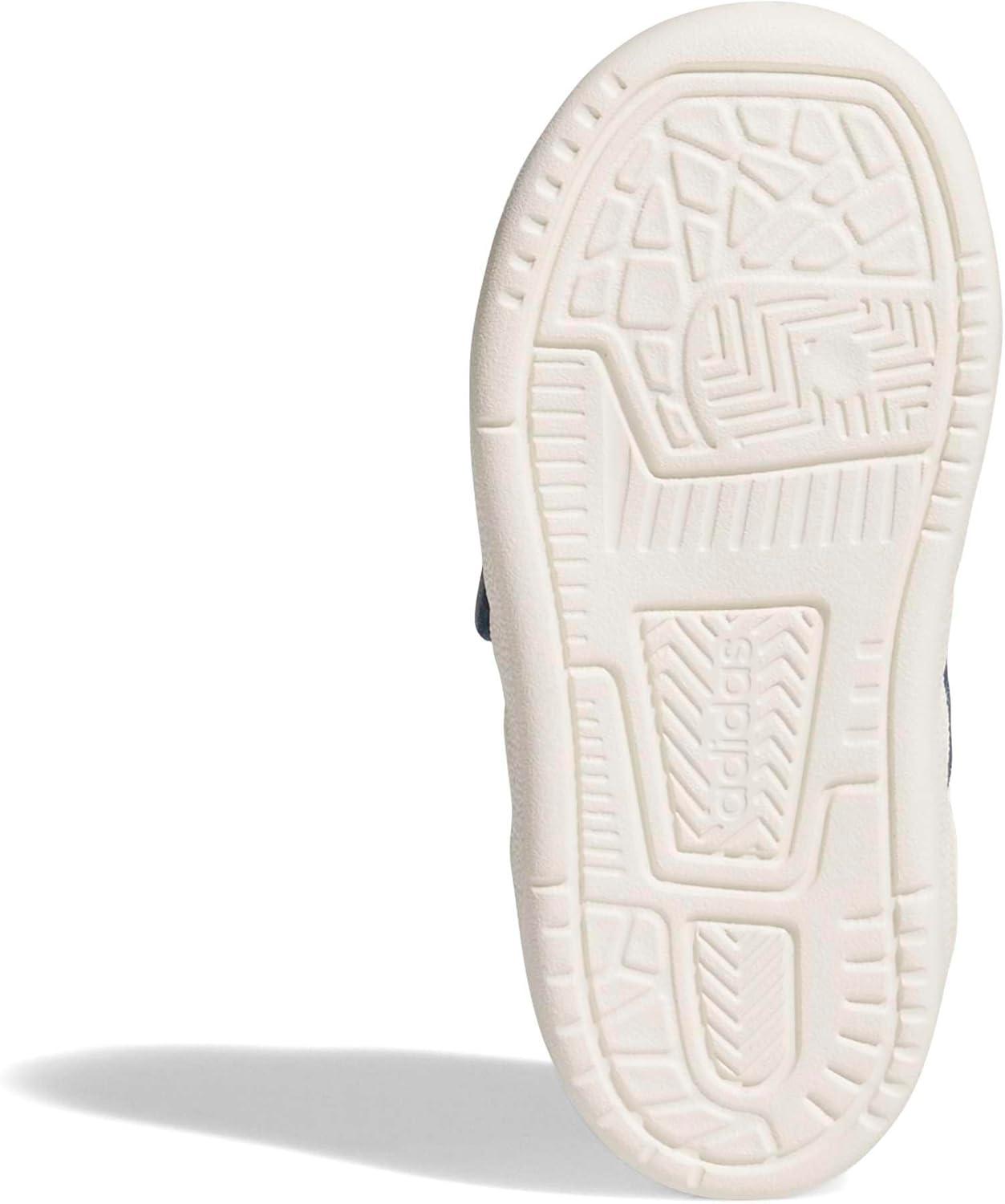 imageadidas Baby Boys Break Start Hook ampamp Loop SneakersOff WhiteDark Blue