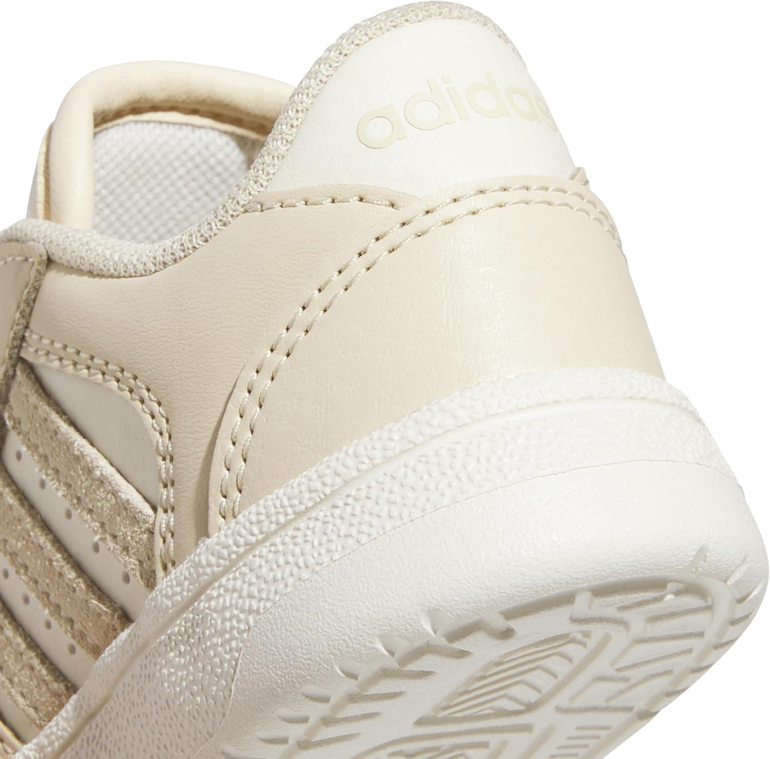 imageadidas Baby Boys Break Start Hook ampamp Loop SneakersSand StrataCream WhiteOff White