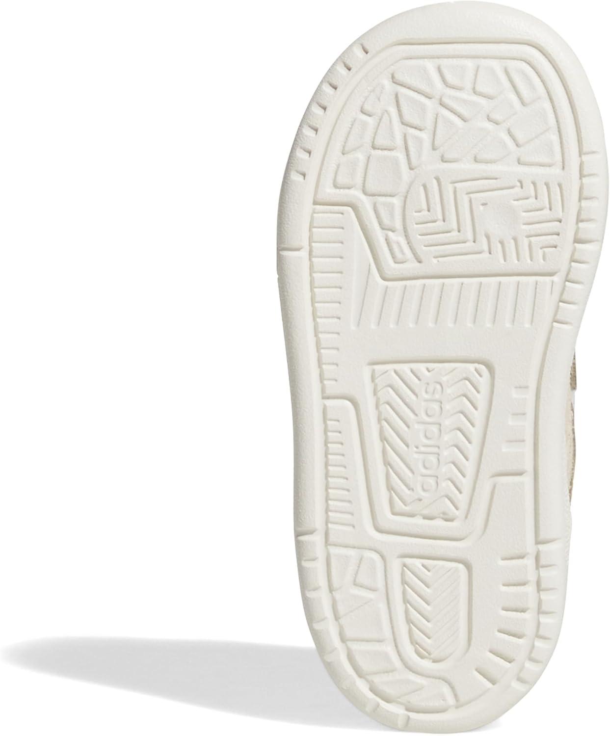 imageadidas Baby Boys Break Start Hook ampamp Loop SneakersSand StrataCream WhiteOff White