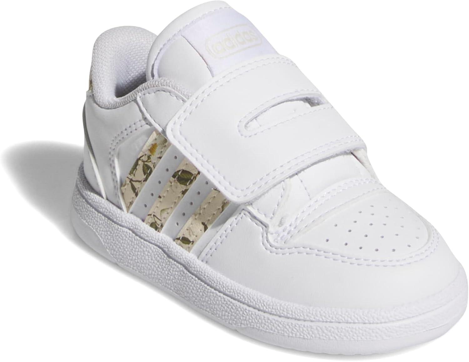 imageadidas Baby Boys Break Start Hook ampamp Loop SneakersWhiteCream WhiteWhite