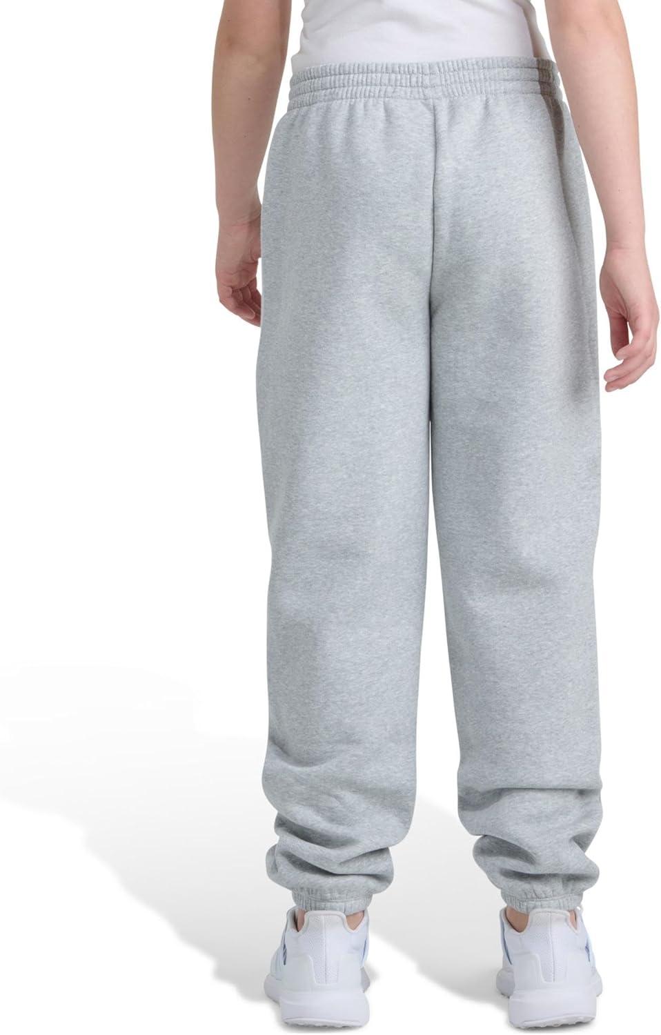 imageadidas Girls Fleece JoggerMedium Grey Heather
