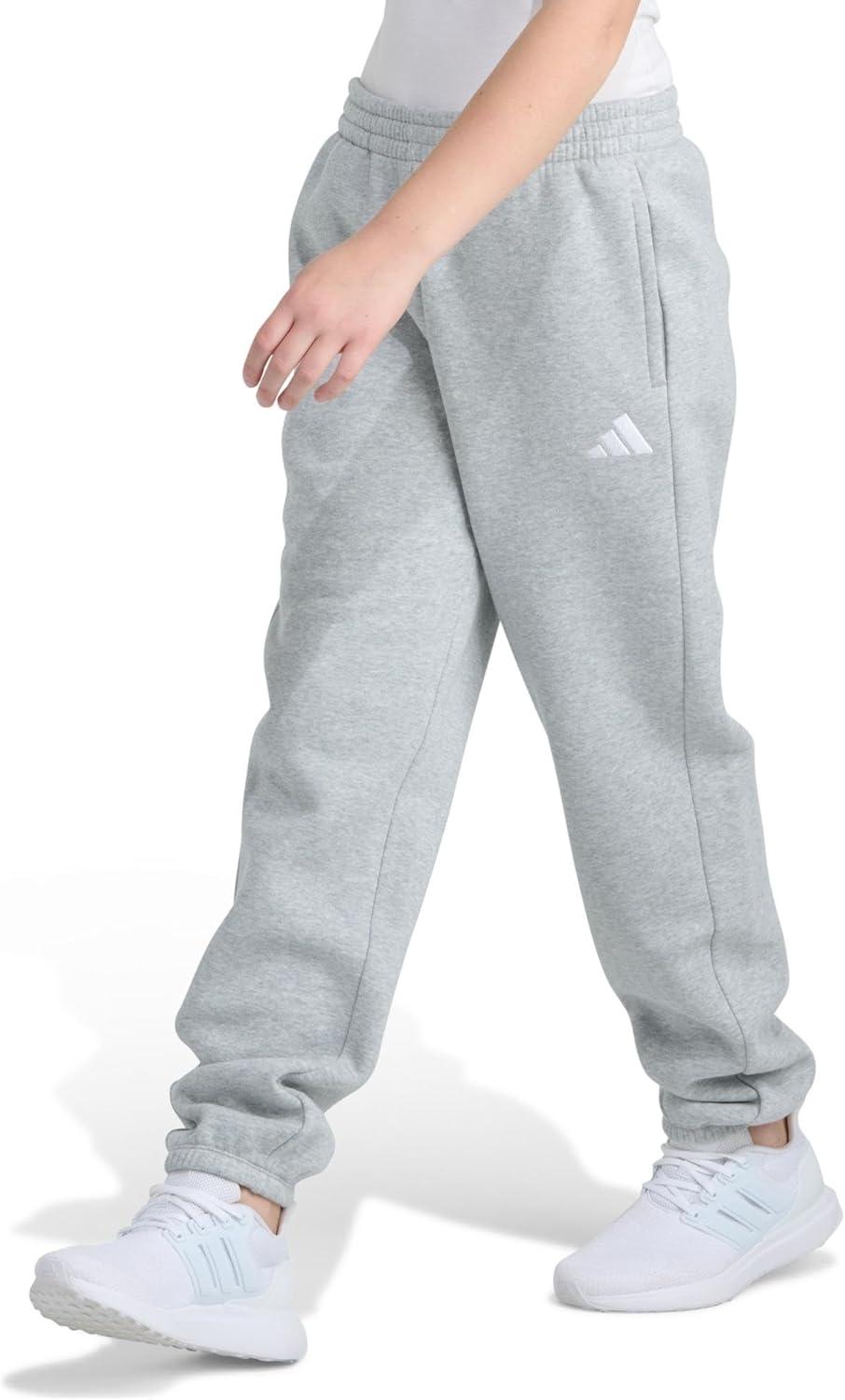 imageadidas Girls Fleece JoggerMedium Grey Heather