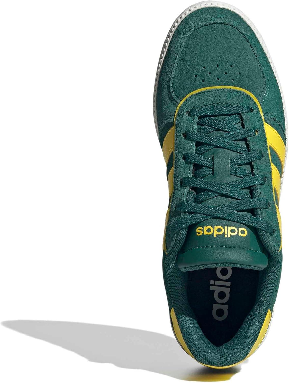 imageadidas Kids Breaknet Sleek ShoesCollegiate GreenYellowOff White