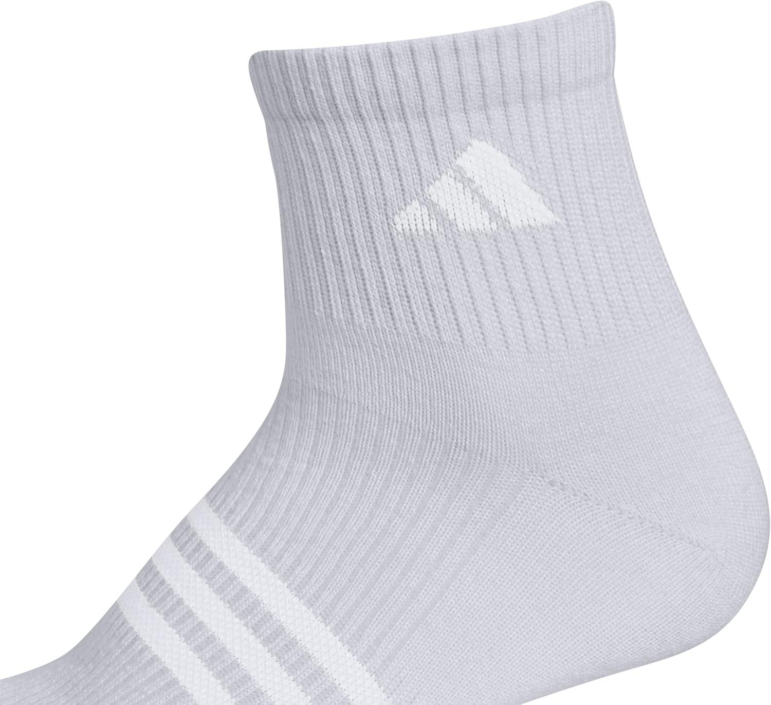 imageadidas Unisex Kids Quarter Ankle Socks for Boys and Girls Youth 6pack Superlite Breathable and Lightweight DiscontinuedViolet Tone PurpleEnergy AquaClear Onix GreyGirls