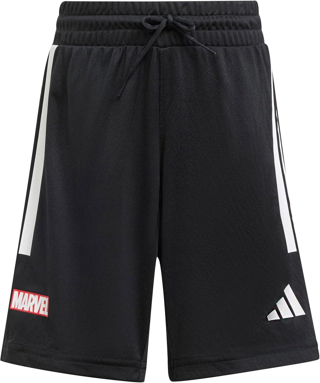 imageadidas UnisexKids x Marvel IronMan Sportswear TShirt Set Pure RubyWhite Small