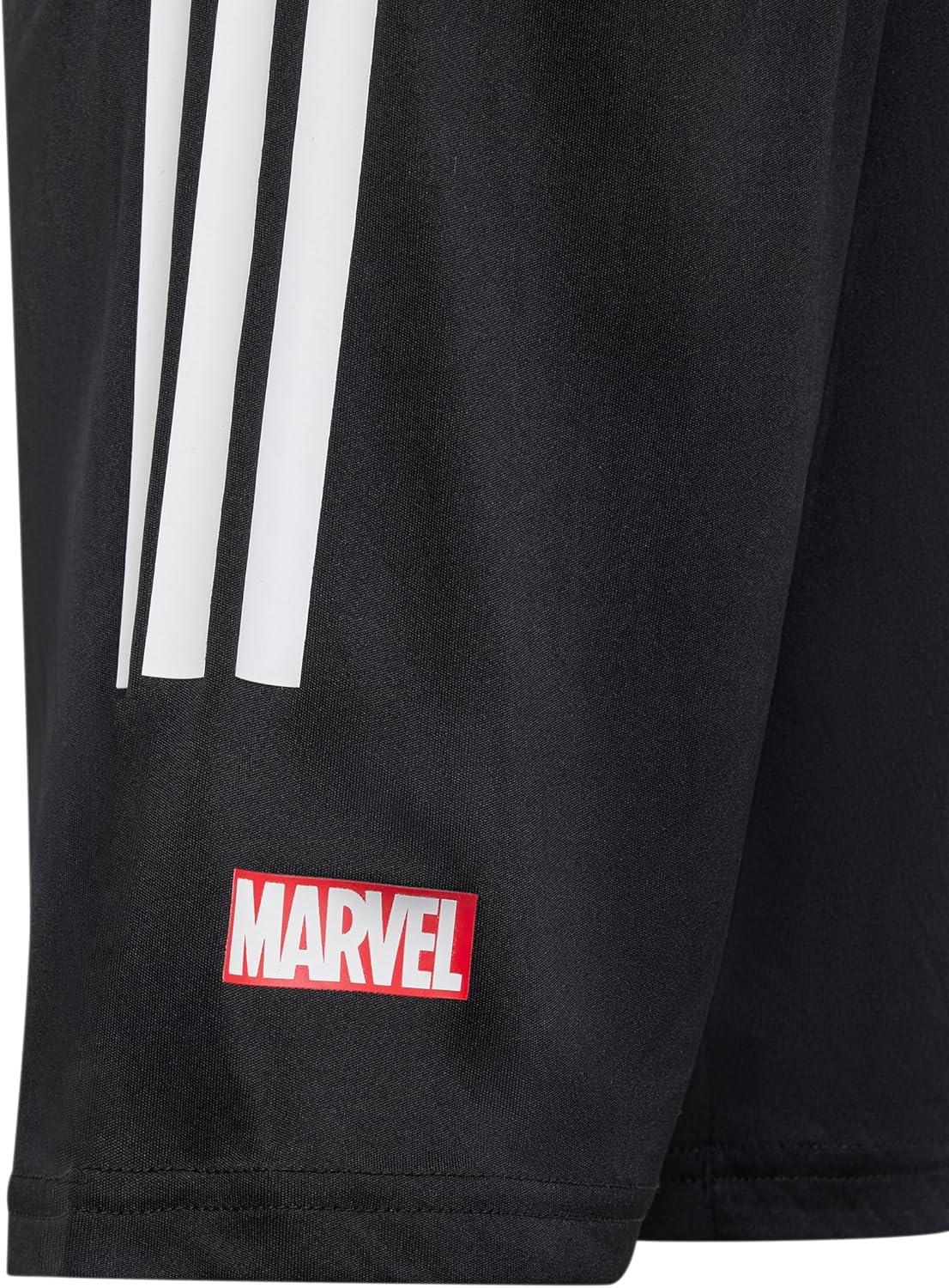 imageadidas UnisexKids x Marvel IronMan Sportswear TShirt Set Pure RubyWhite Small