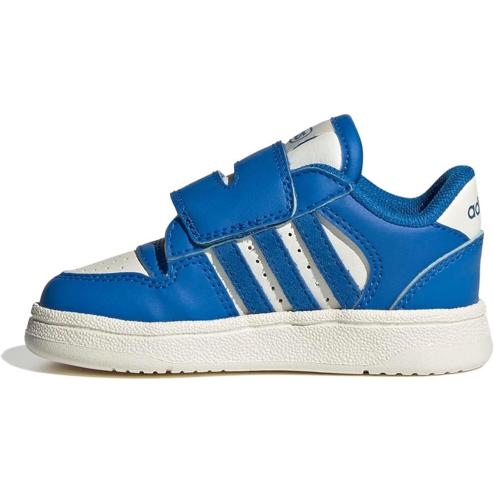 imageadidas Baby Boys Break Start Hook ampamp Loop SneakersBluebirdBluebirdCloud White