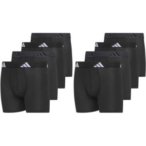 adidas Youth Microfiber Boxer Brief (Multipack) Athletic Underwear for Kids Boys(Black/Onix Grey/Grey/Multi)