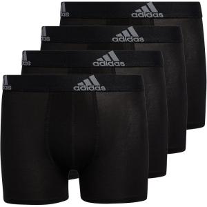 adidas Youth Performance 4-Pack Boxer Brief DISCONTINUED(Black/Grey/Performance)