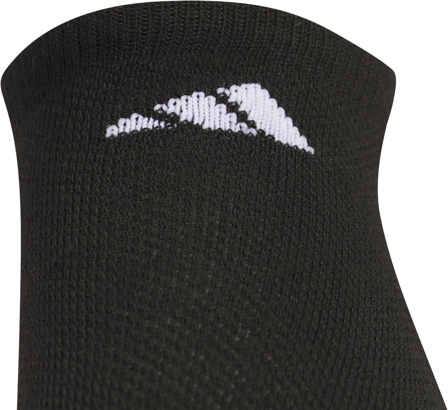 imageadidas Unisex Kids No Show Socks for Boys and Girls 6Pack Athletic Cushioned Low Profile Below AnkleBlackOnix GreyWhite
