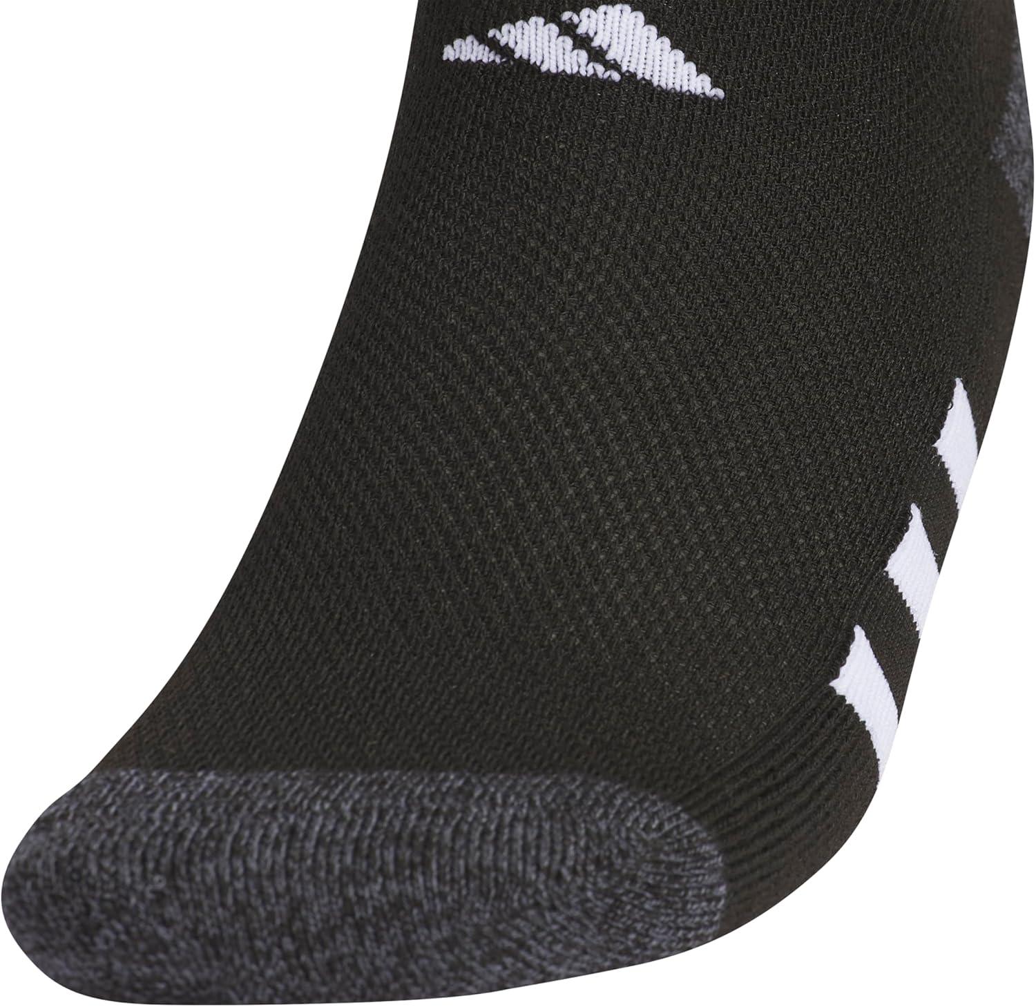imageadidas Unisex Kids No Show Socks for Boys and Girls 6Pack Athletic Cushioned Low Profile Below AnkleBlackOnix GreyWhite