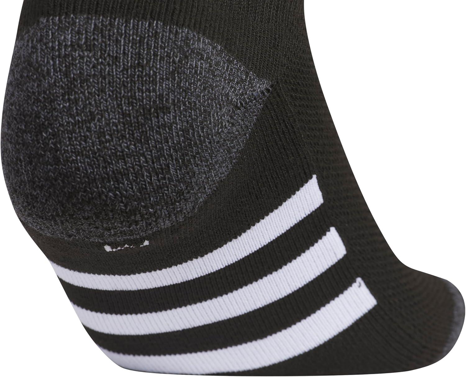 imageadidas Unisex Kids No Show Socks for Boys and Girls 6Pack Athletic Cushioned Low Profile Below AnkleBlackOnix GreyWhite
