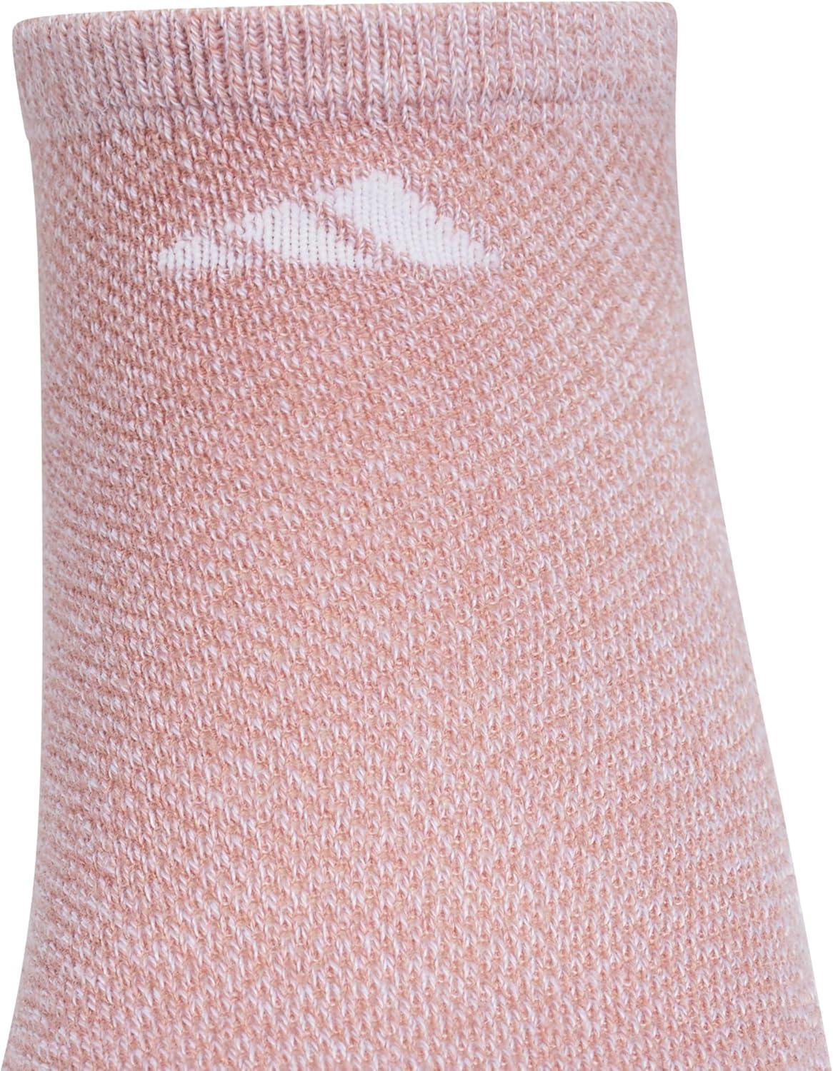 imageadidas Unisex Kids No Show Socks for Boys and Girls 6Pack Athletic Cushioned Low Profile Below AnkleWarm Clay PinkWonder BeigePreloved Fig PurpleGirls