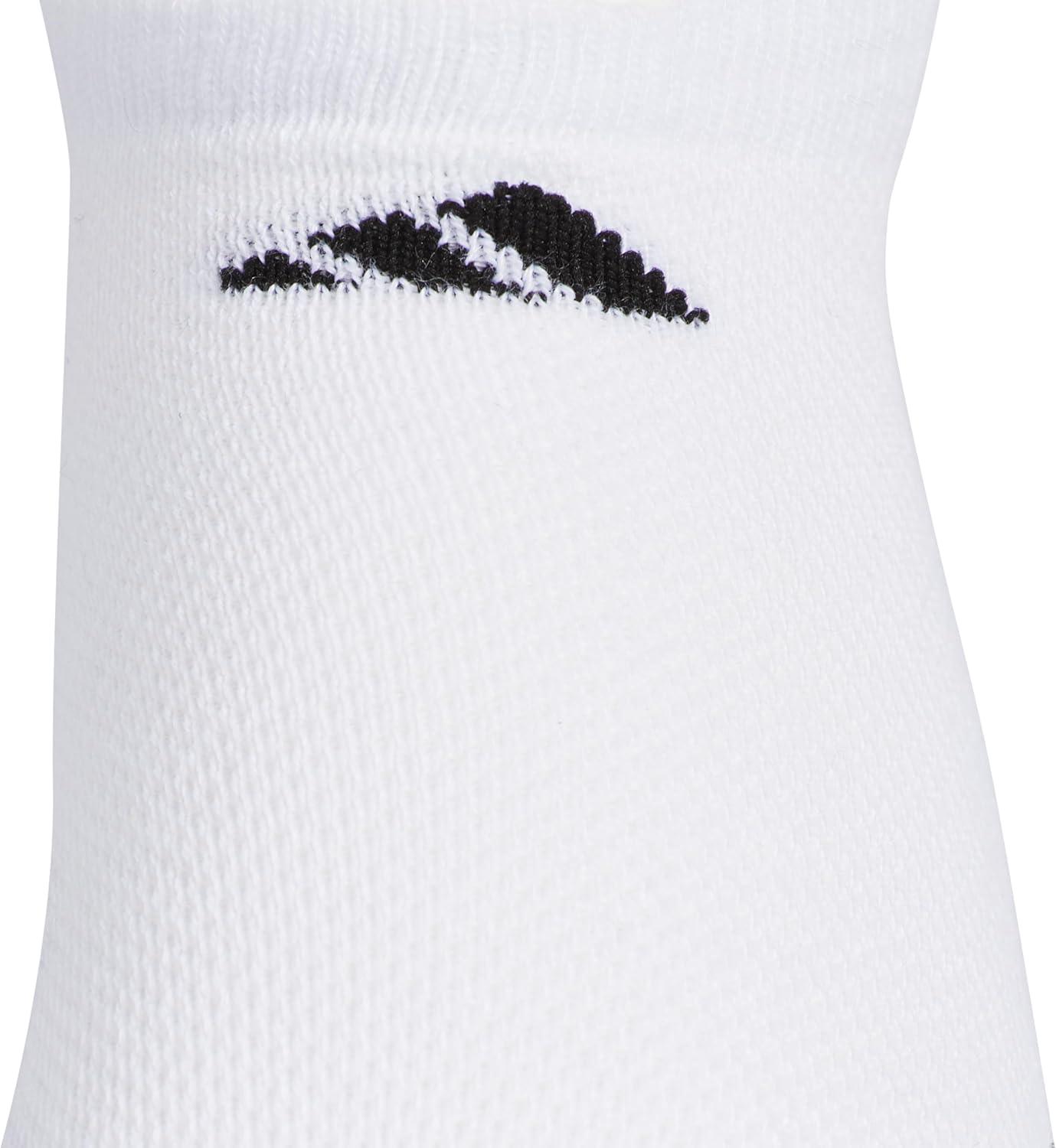 imageadidas Unisex Kids No Show Socks for Boys and Girls 6Pack Athletic Cushioned Low Profile Below AnkleWhiteGreyBlack