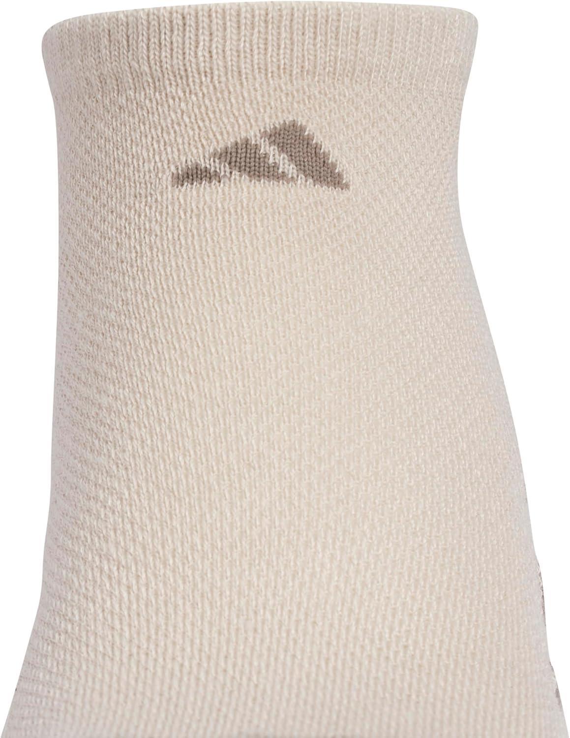 imageadidas Unisex Kids No Show Socks for Boys and Girls 6Pack Athletic Cushioned Low Profile Below AnkleWonder BeigeCool Light HeatherEarth Strata Brown
