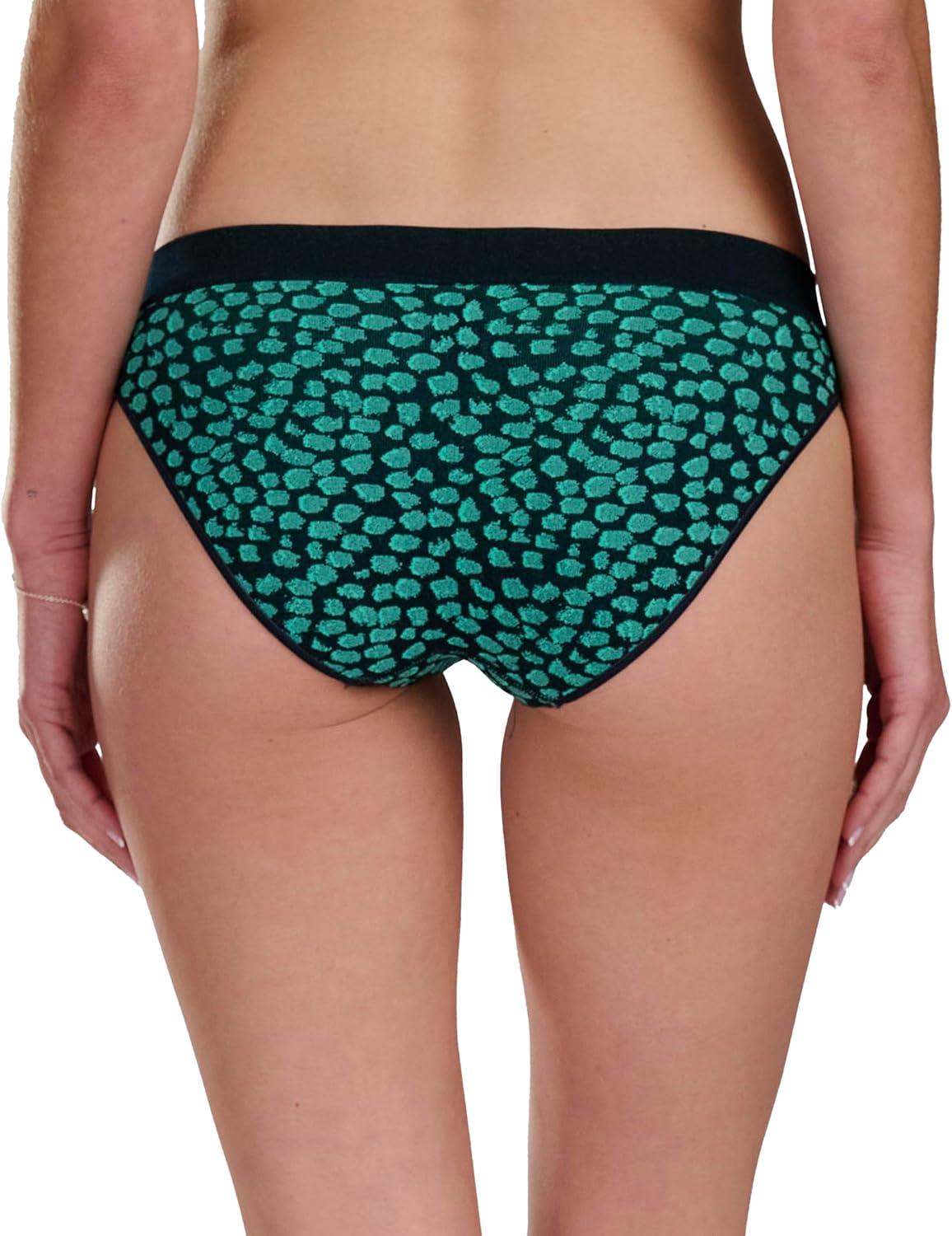 imageadidas womens Seamless Bikini Underwear MultipackBlue SpottedHeather GreyNight Indigo